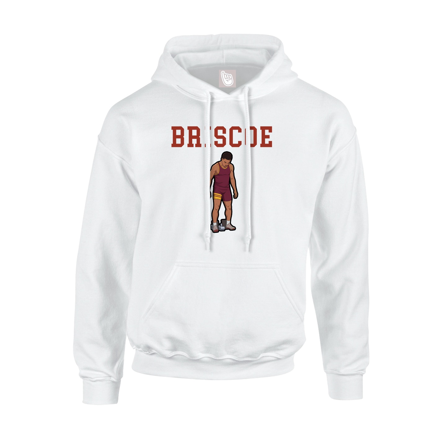 Hoodie — Shirsey in White
