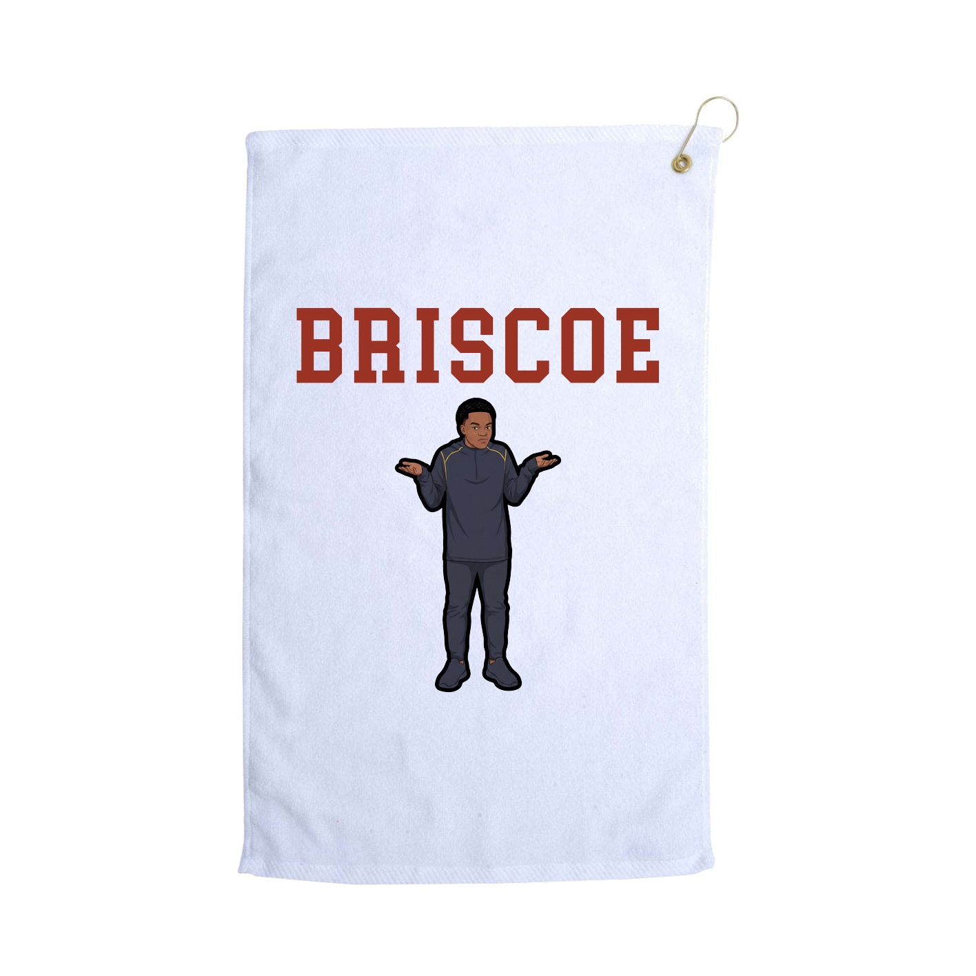 Golf Towel — Shirsey in White
