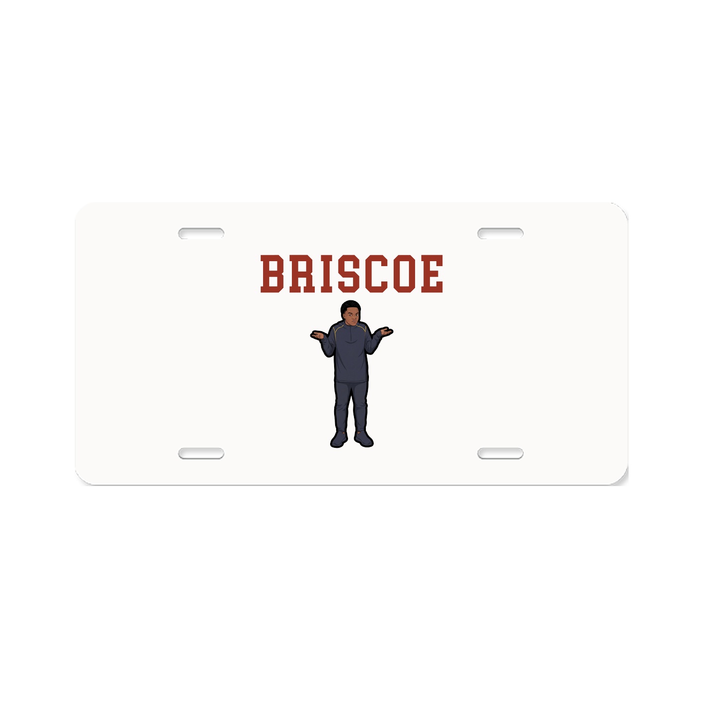 License Plate — Shirsey in Classic