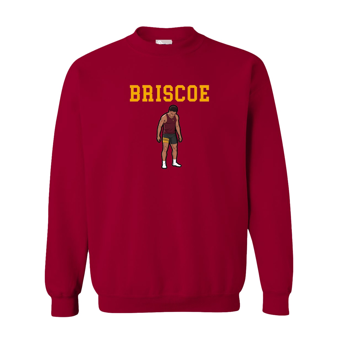 Fleece Crew — Shirsey in Cardinal