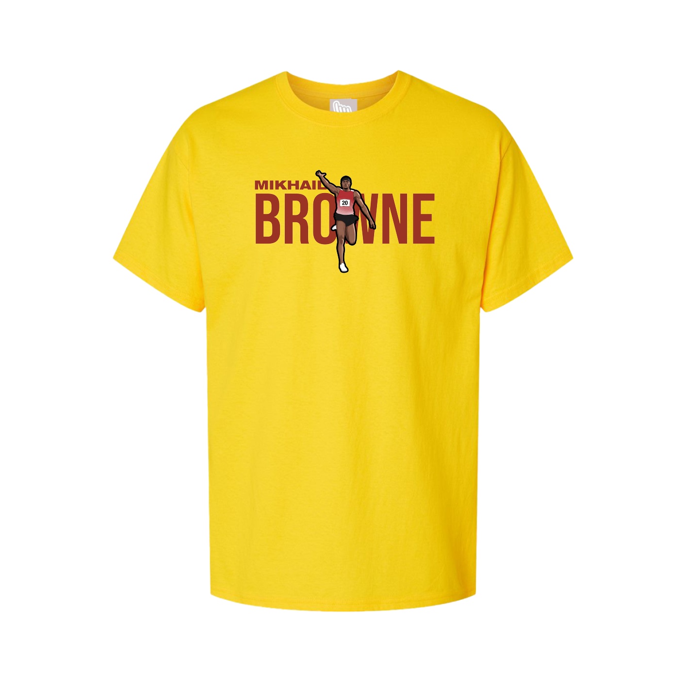 Youth Tee — Player Name in Gold
