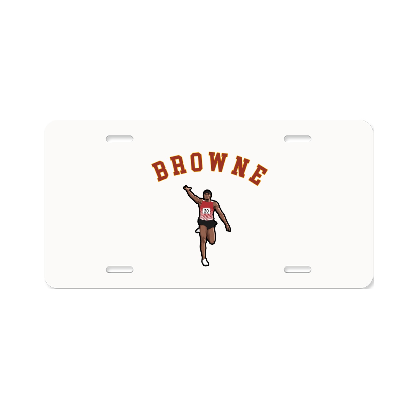 License Plate — Shirsey Arch in Classic