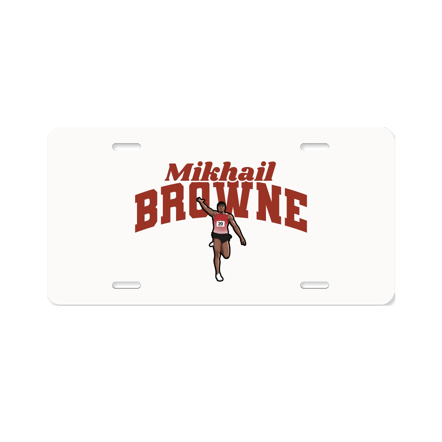 License Plate — Signature Arch in Classic