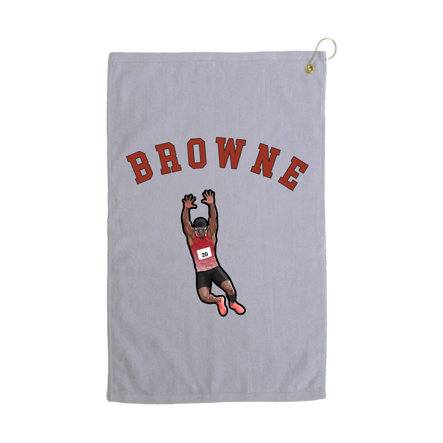 Golf Towel — Shirsey Arch in Grey