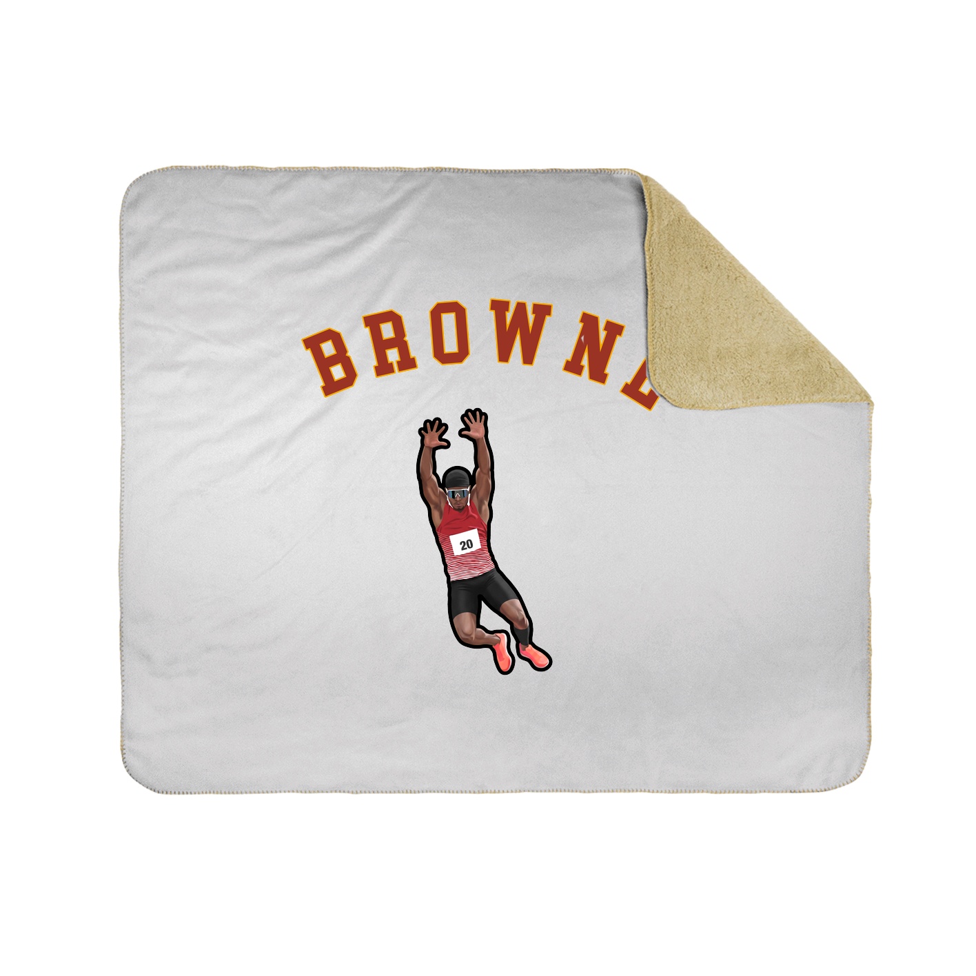 Throw Blanket — Shirsey Arch in White