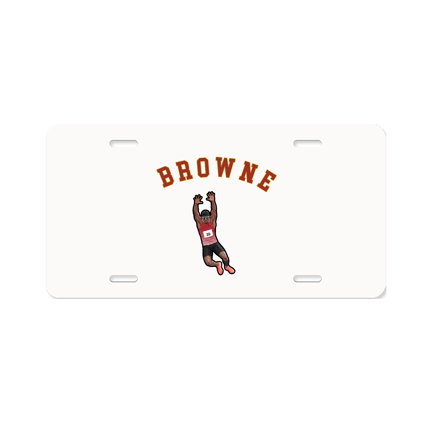 License Plate — Shirsey Arch in Classic