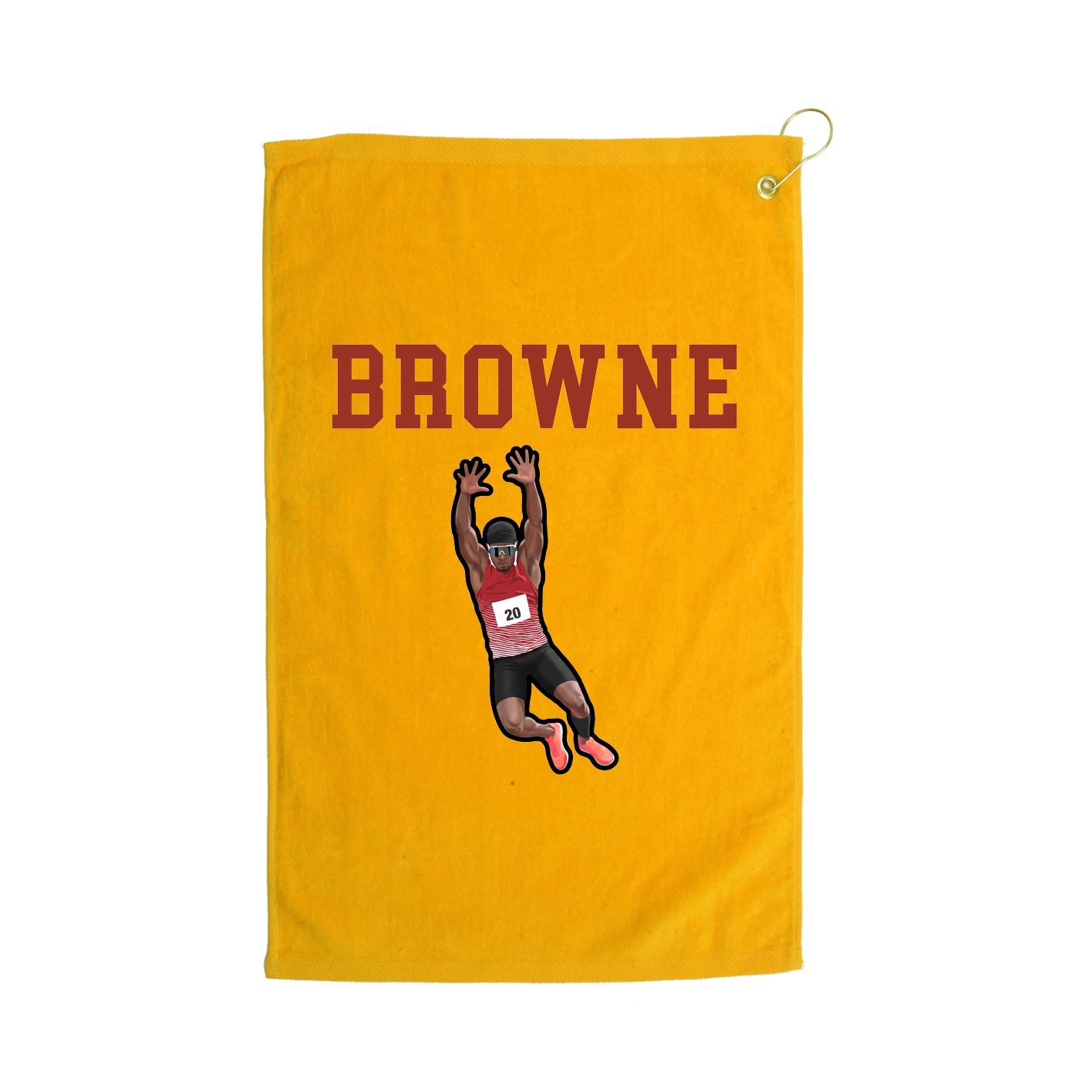 Golf Towel — Shirsey in Gold
