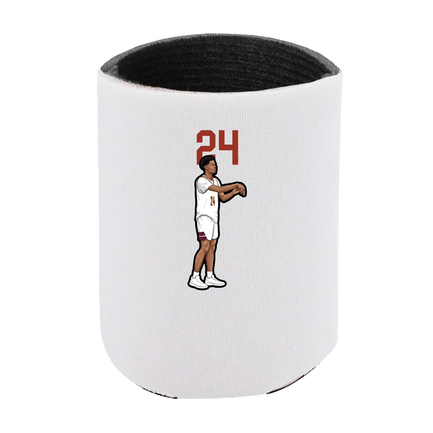 Can Holder — Number Top in White