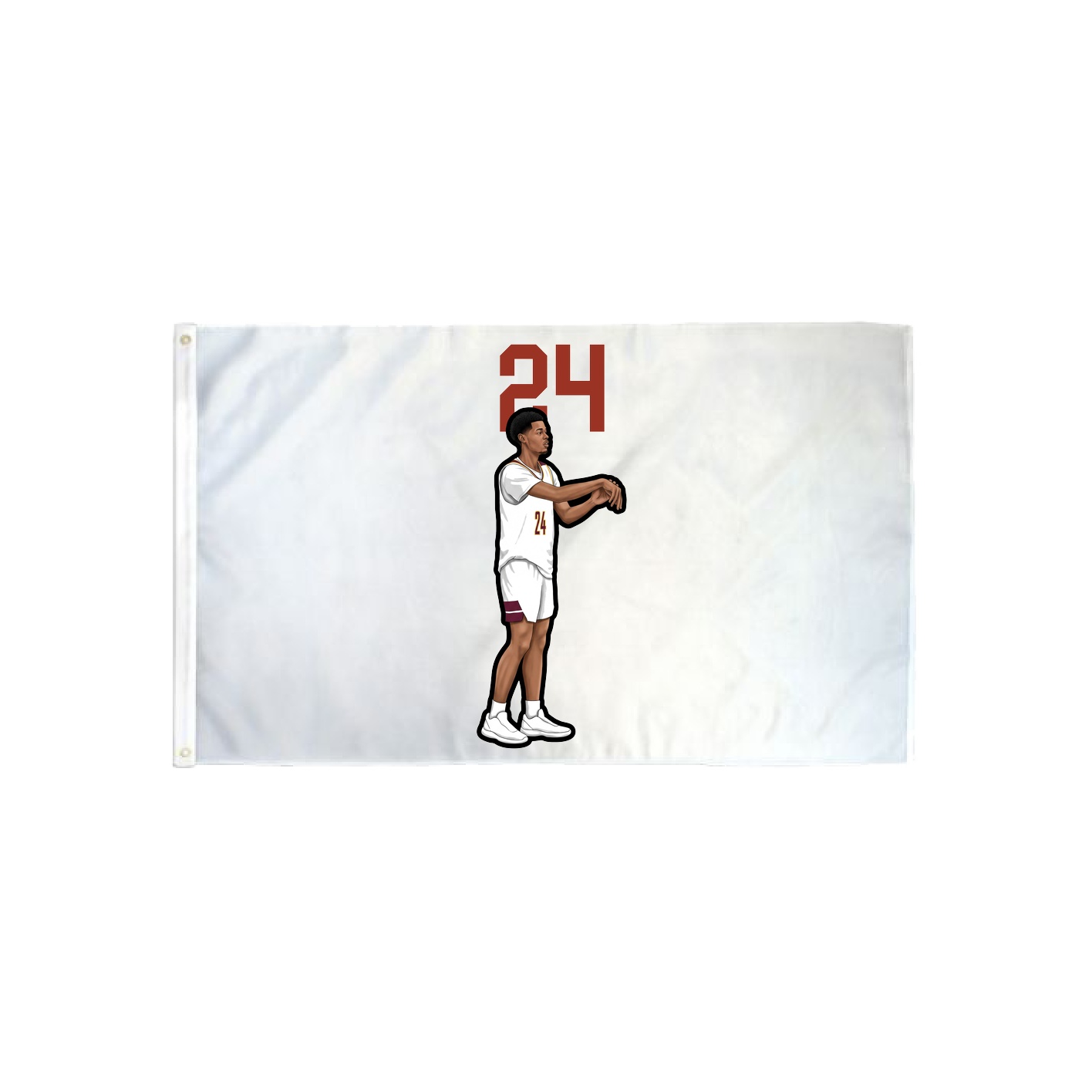 3x5 Flag — Number Top in Classic