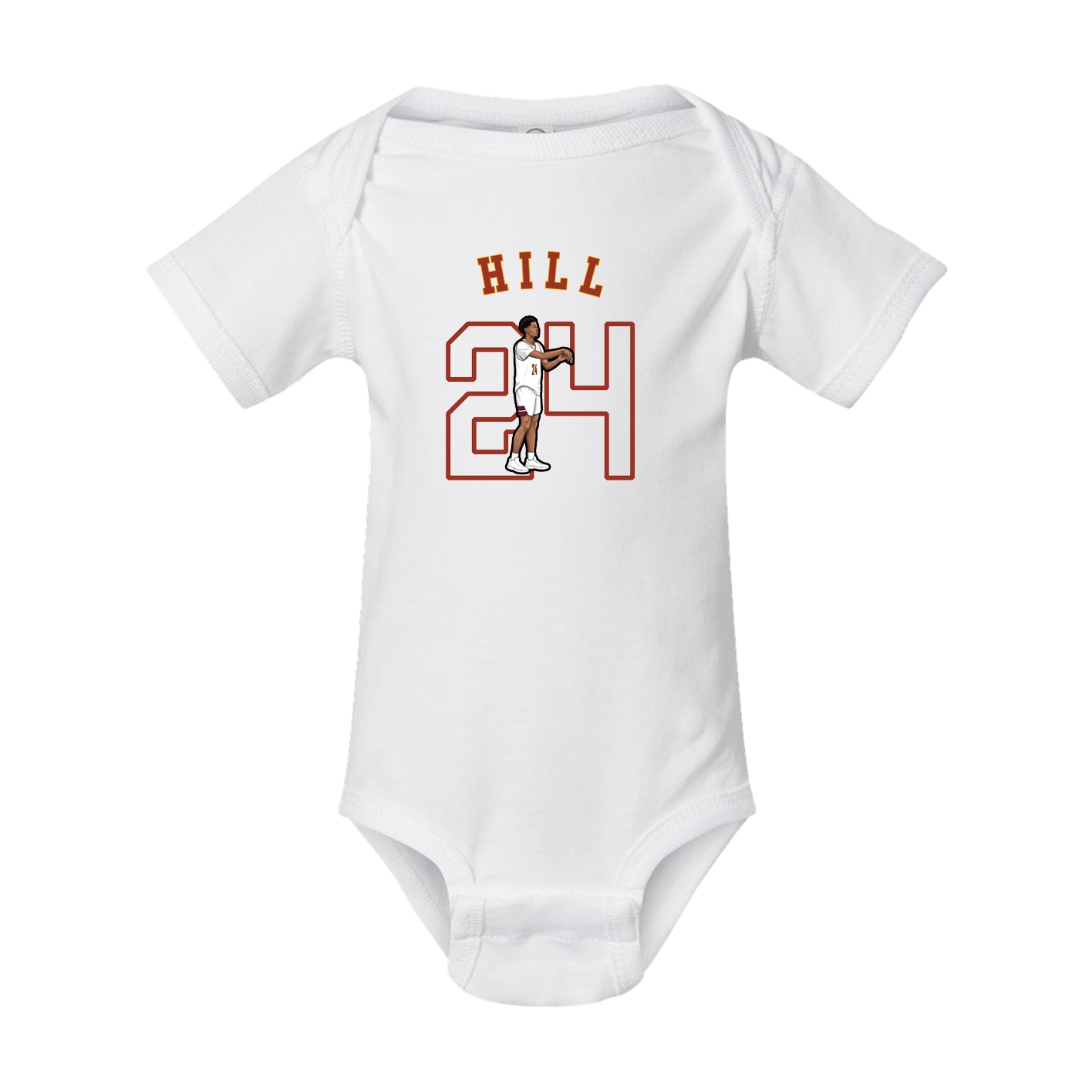Baby Onesie — Shirsey Arch in White