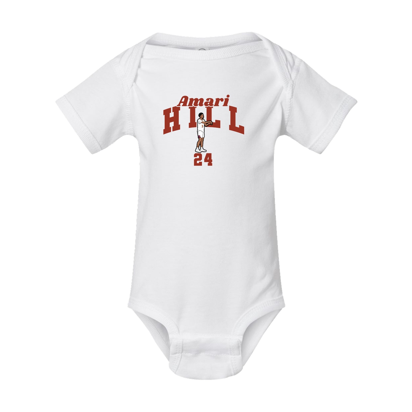 Baby Onesie — Signature Arch in White