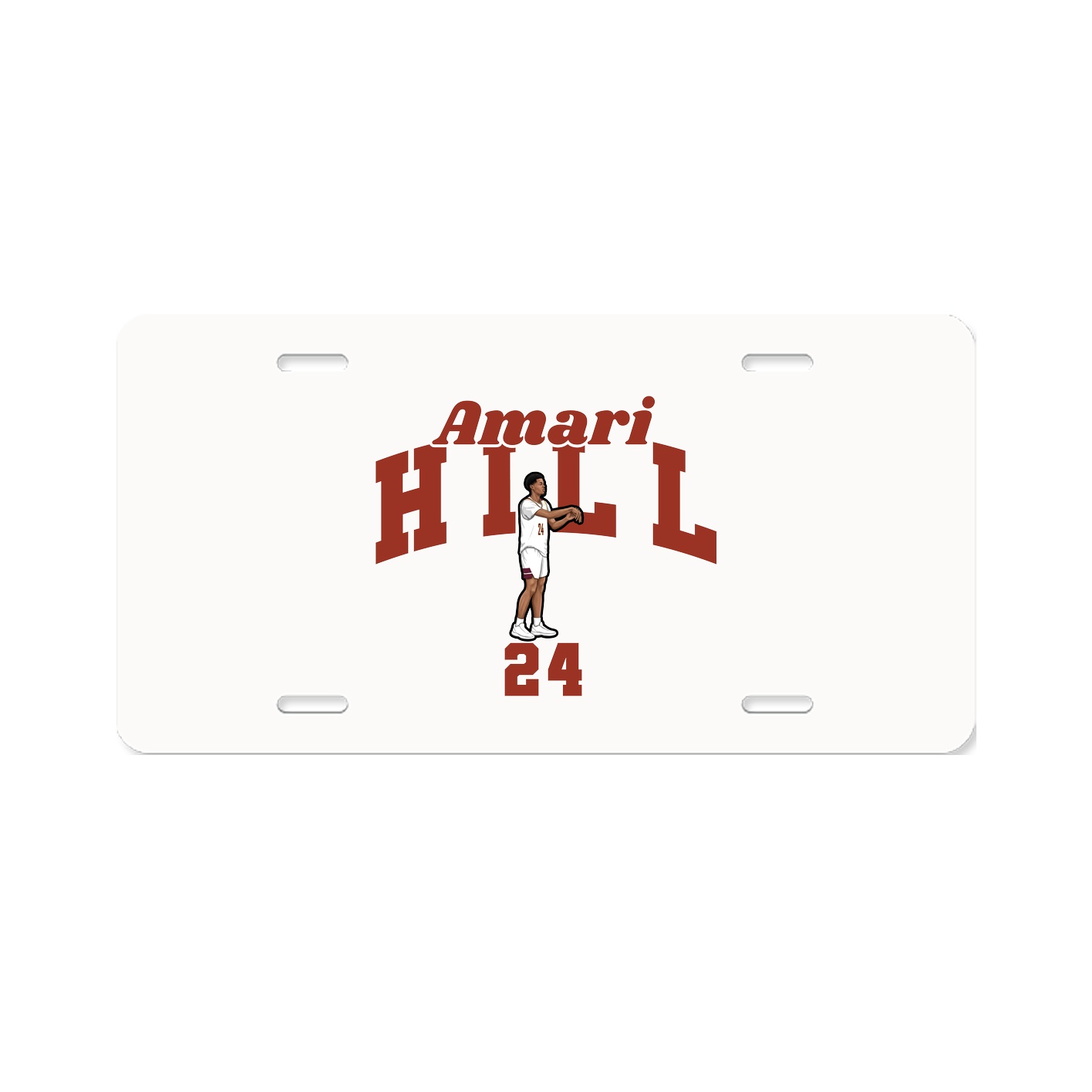 License Plate — Signature Arch in Classic