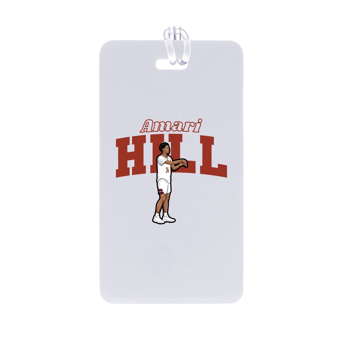 Bag Tag — Name Arch in Classic