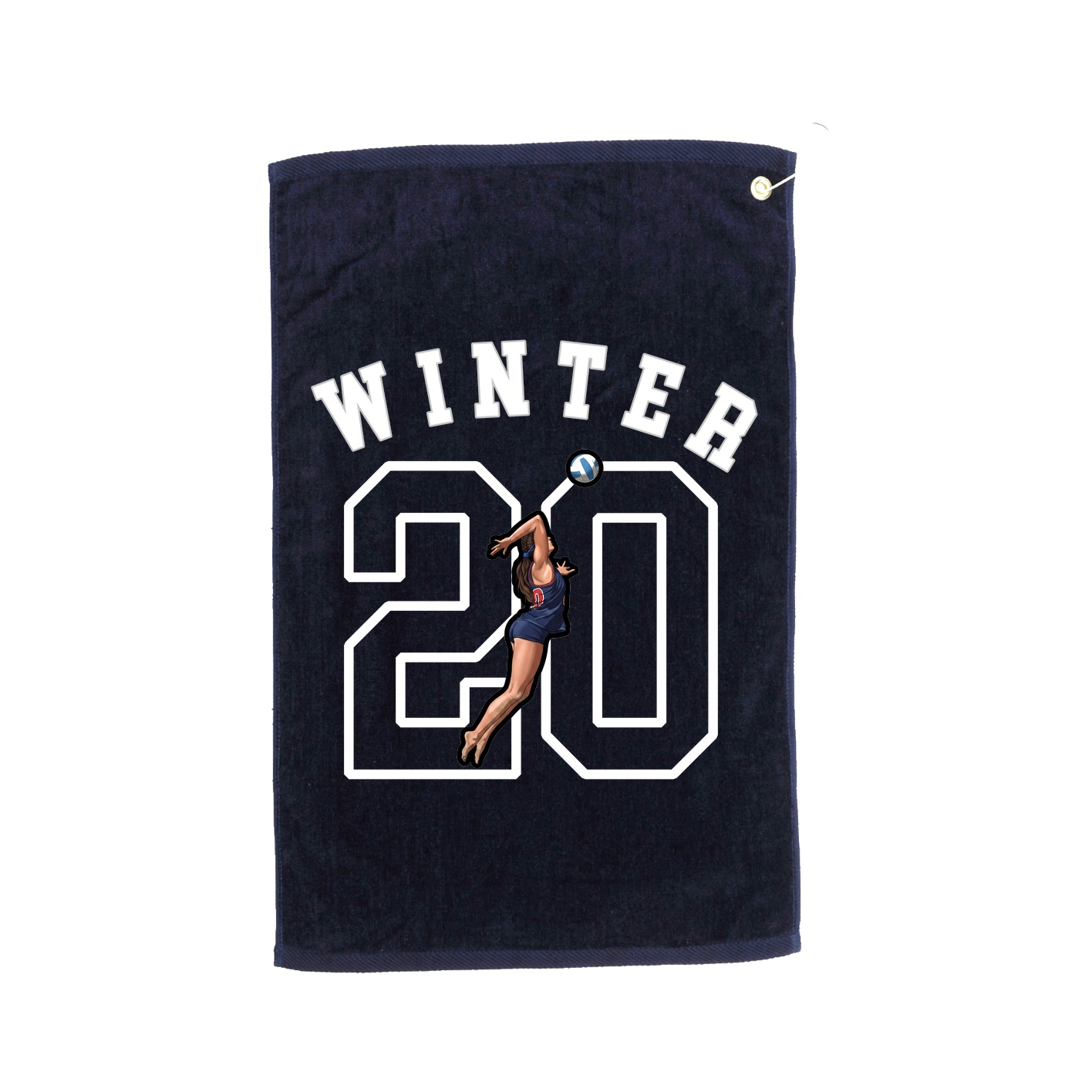 Terry Velour Golf Towel