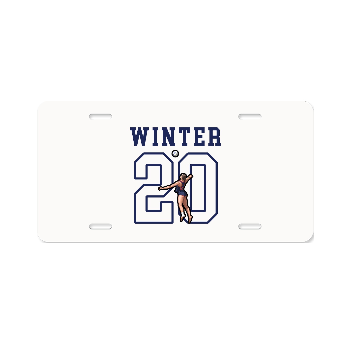 Aluminum License Plate