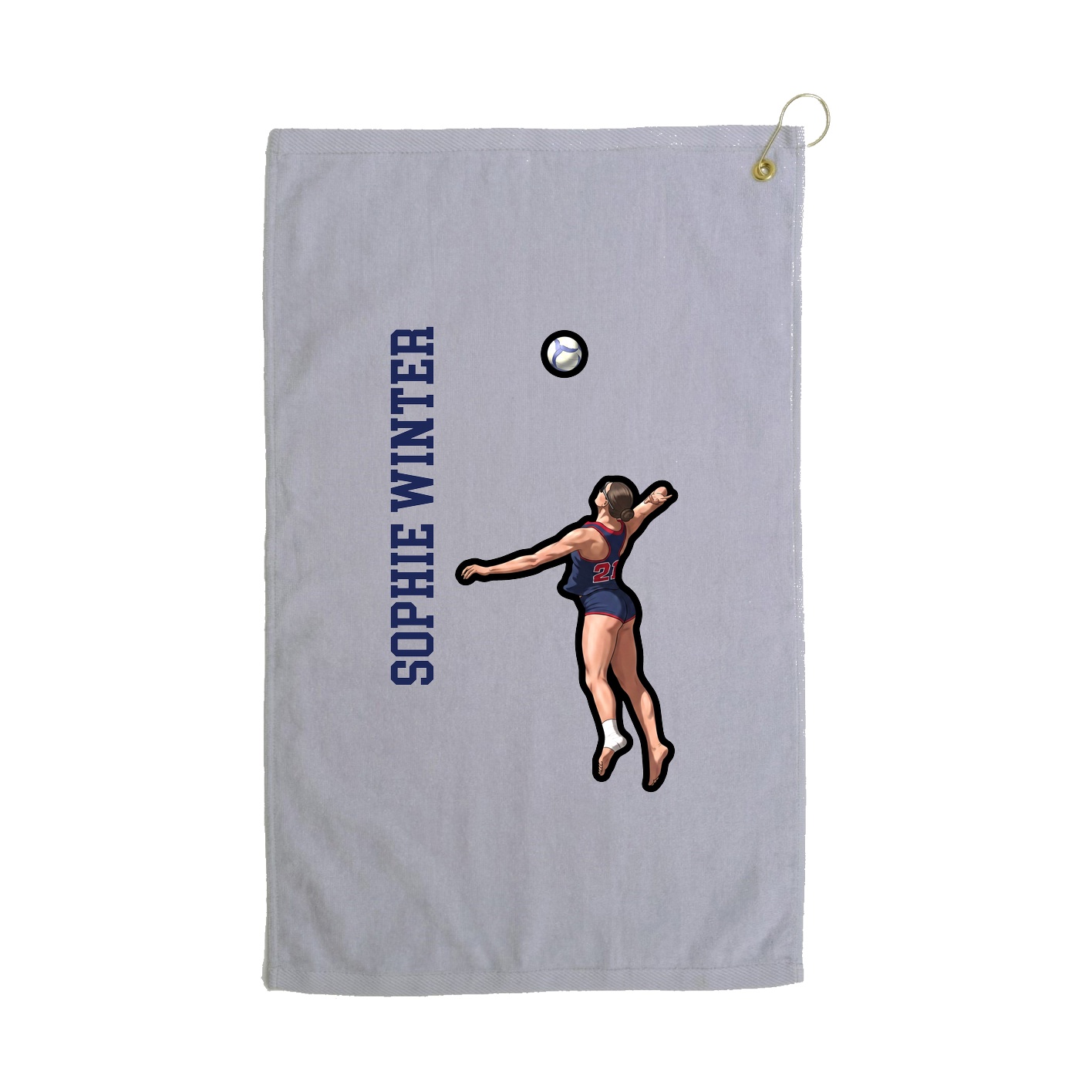Terry Velour Golf Towel
