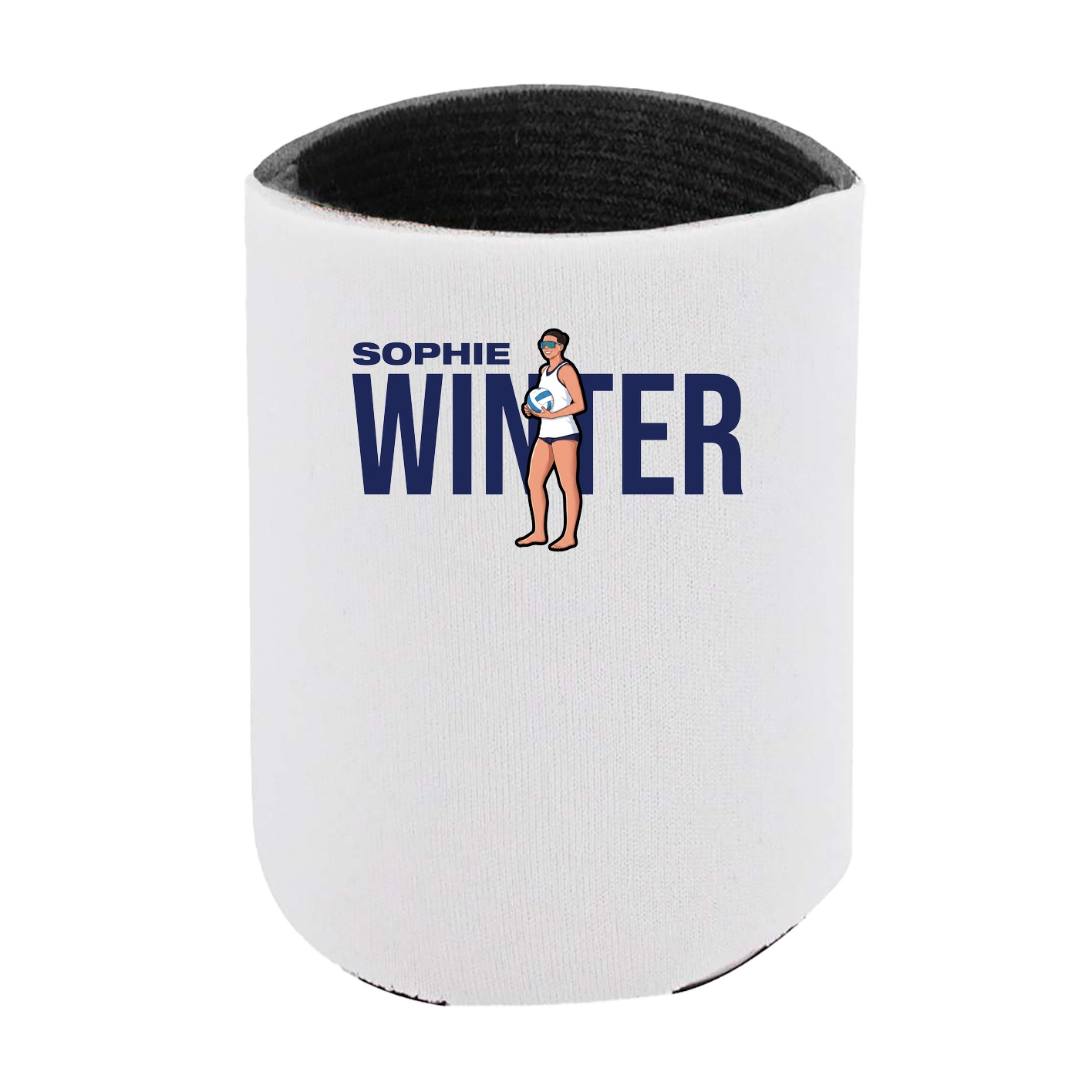 Can Holder — Player Name in White