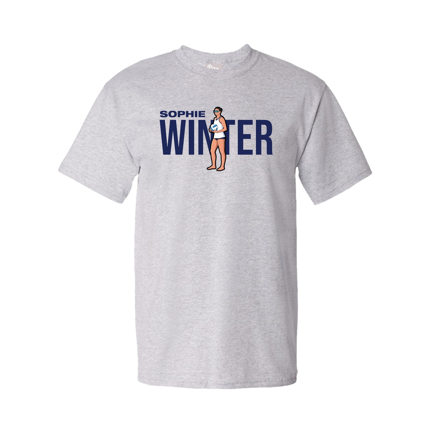 Tee — Player Name in Grey