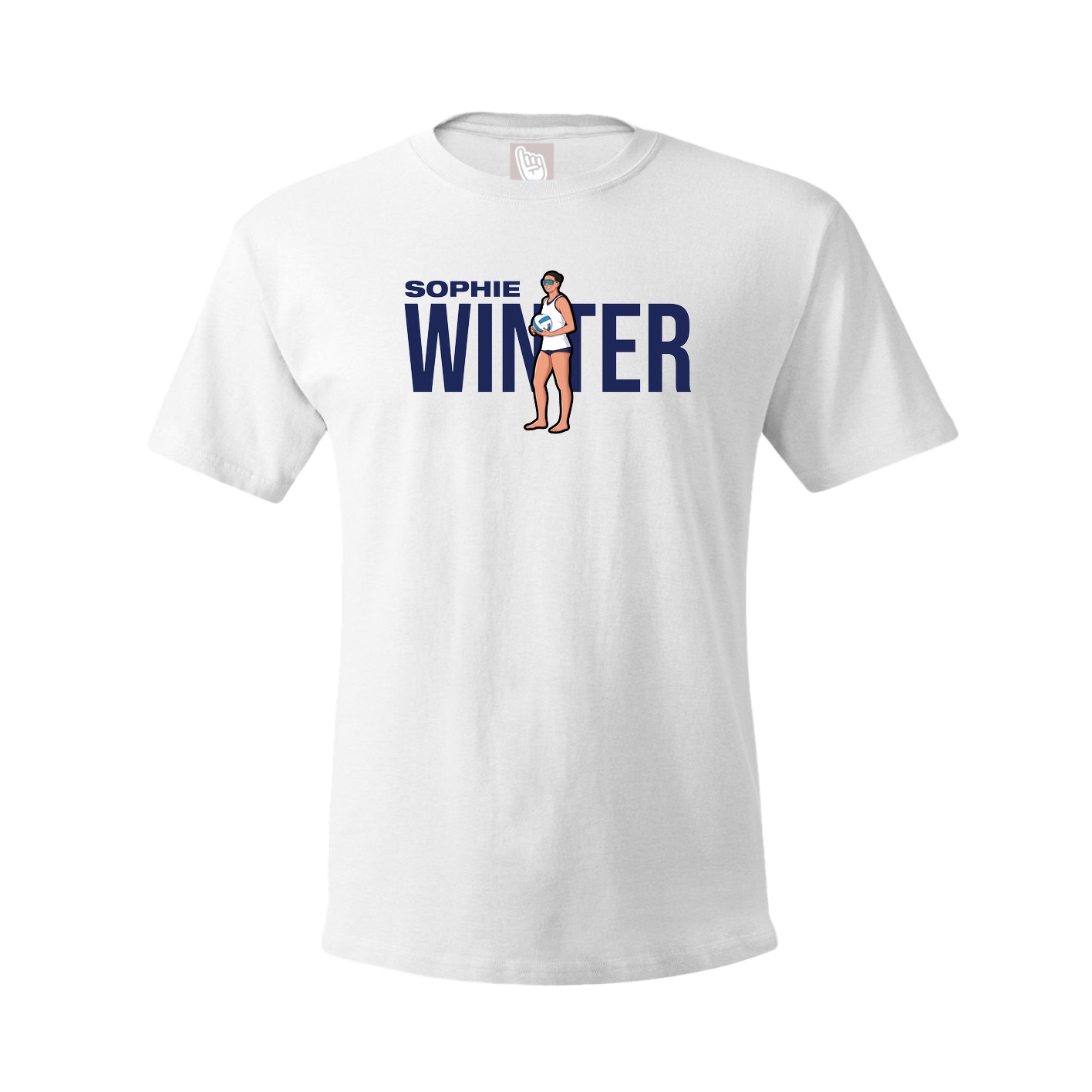 Tee — Player Name in White
