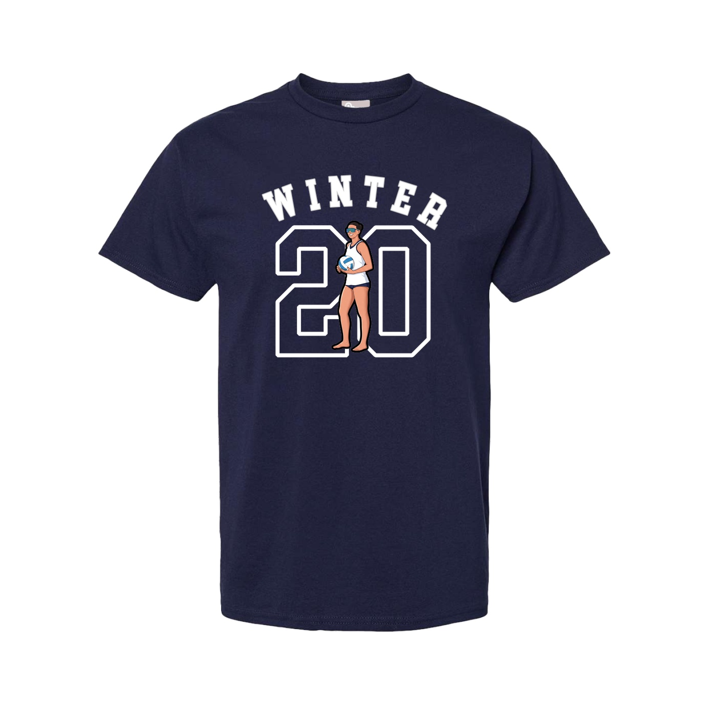 Youth Tee — Shirsey Arch in Navy