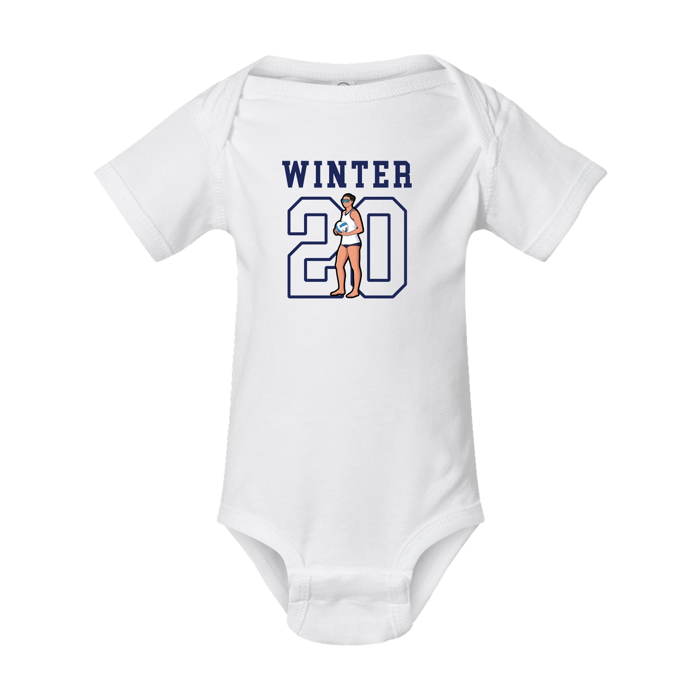 Baby Onesie — Shirsey in White