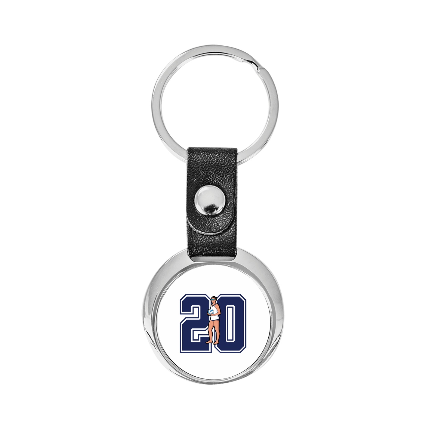 Key Chain — Number in Classic