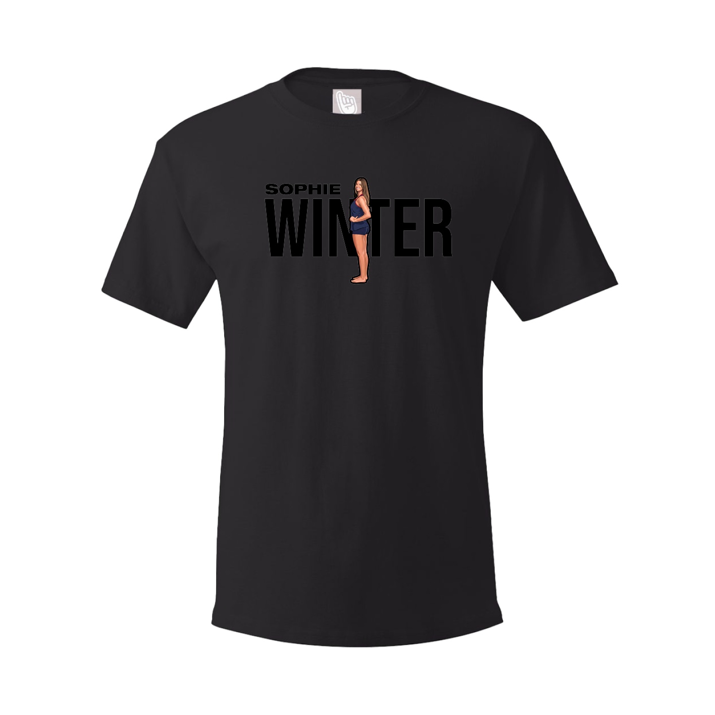 Youth Tee — Player Name in Black