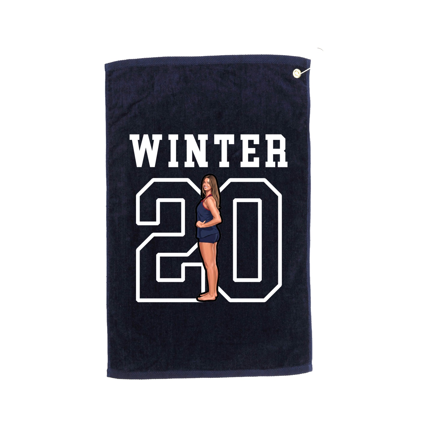 Golf Towel — Shirsey in Navy