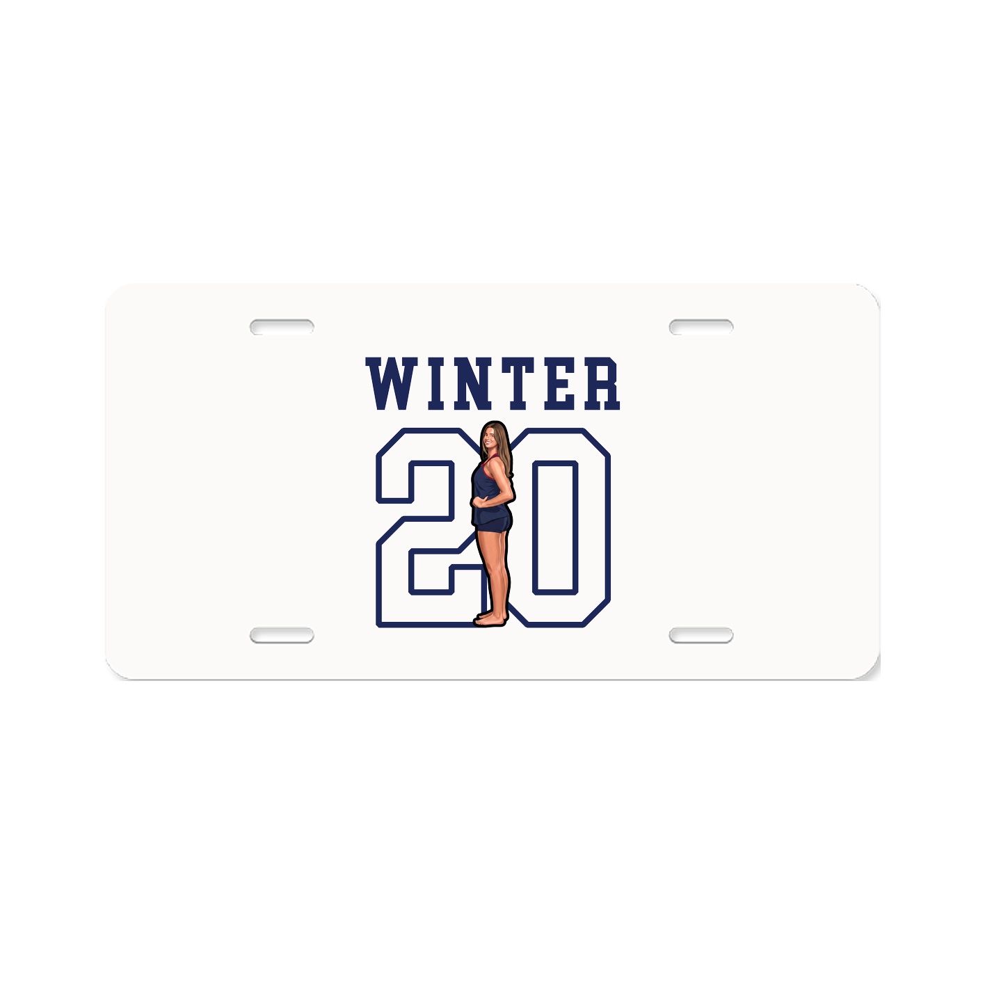 Aluminum License Plate