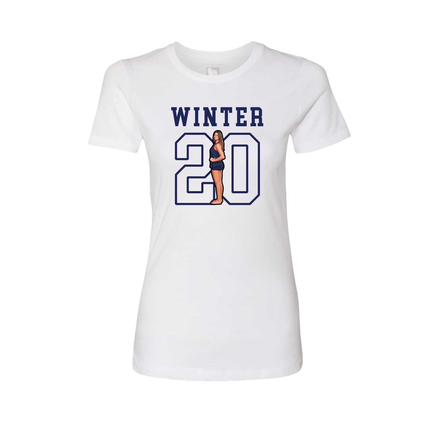 Fitted Women's Tee — Shirsey in White