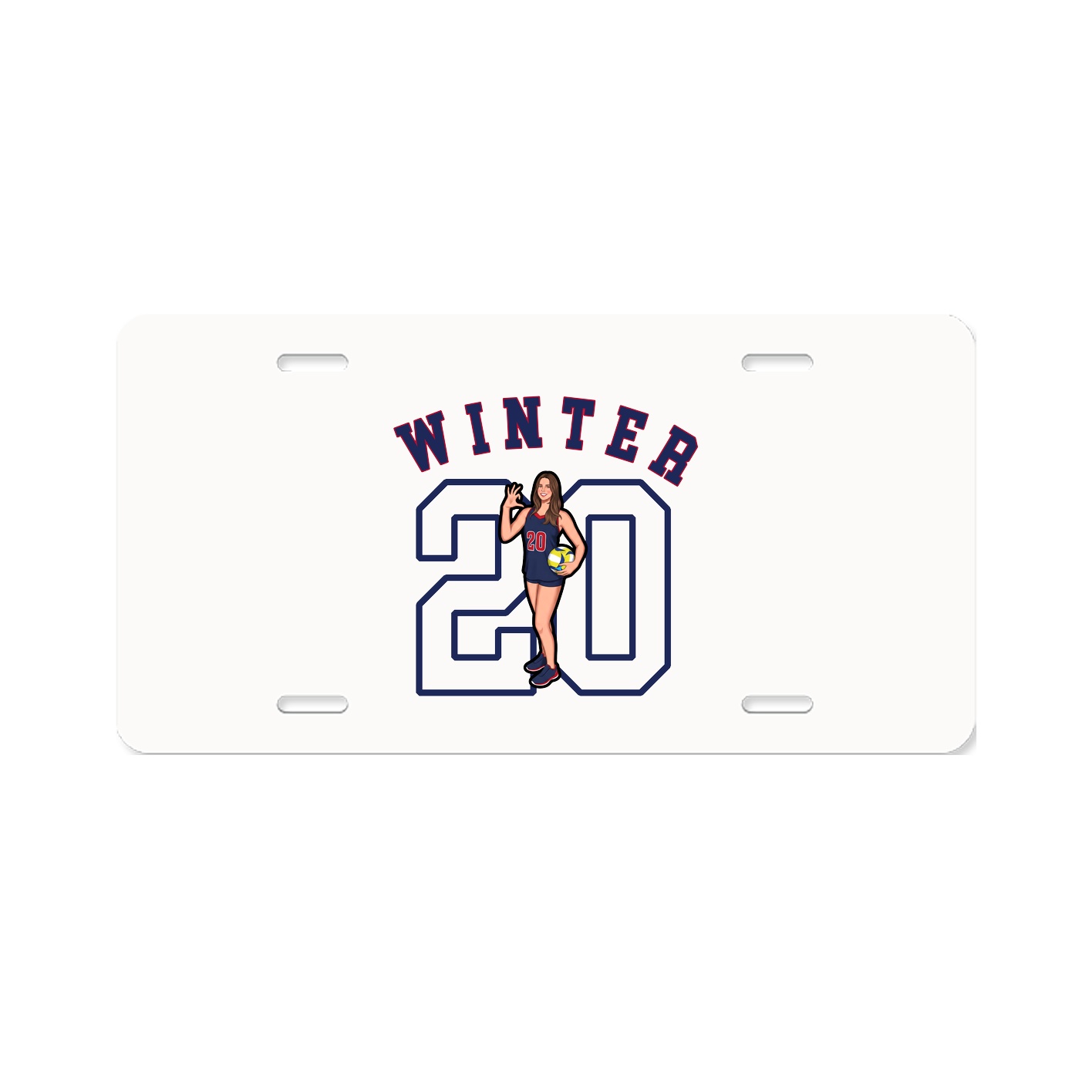 License Plate — Shirsey Arch in Classic