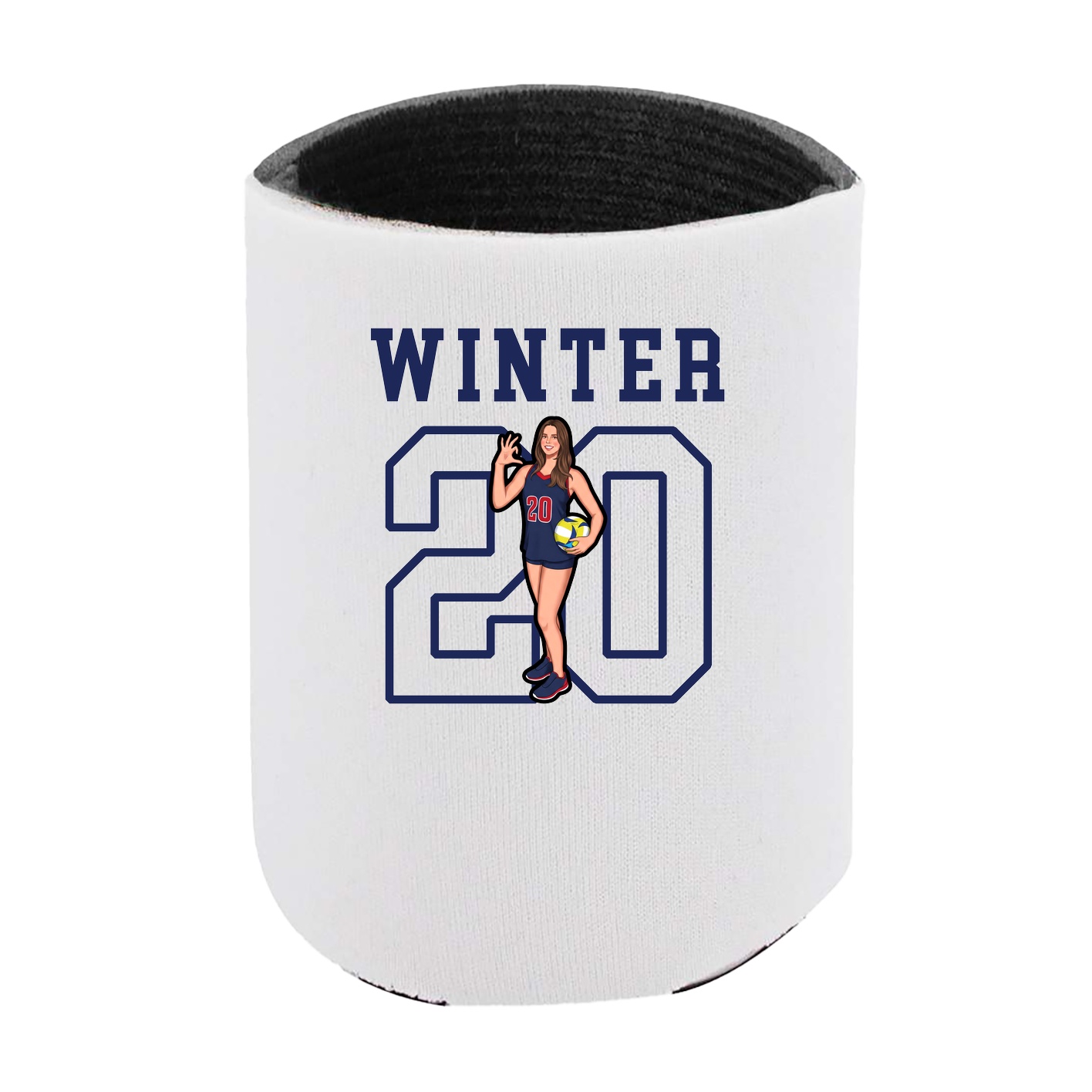 Can Holder — Shirsey in White