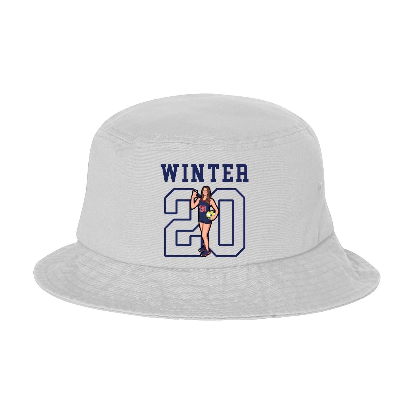 Bucket Cap — Shirsey in White
