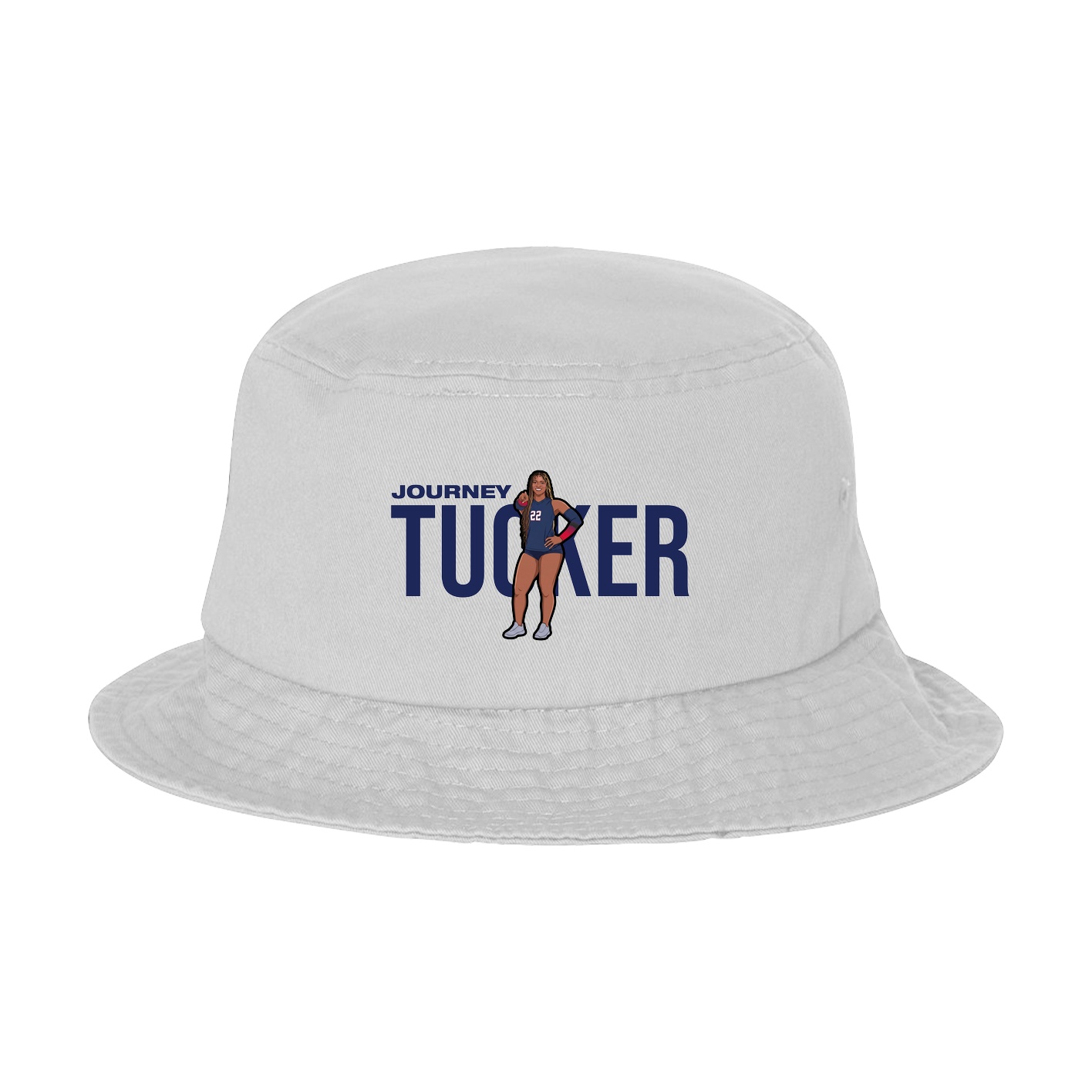 Bucket Cap — Player Name in White