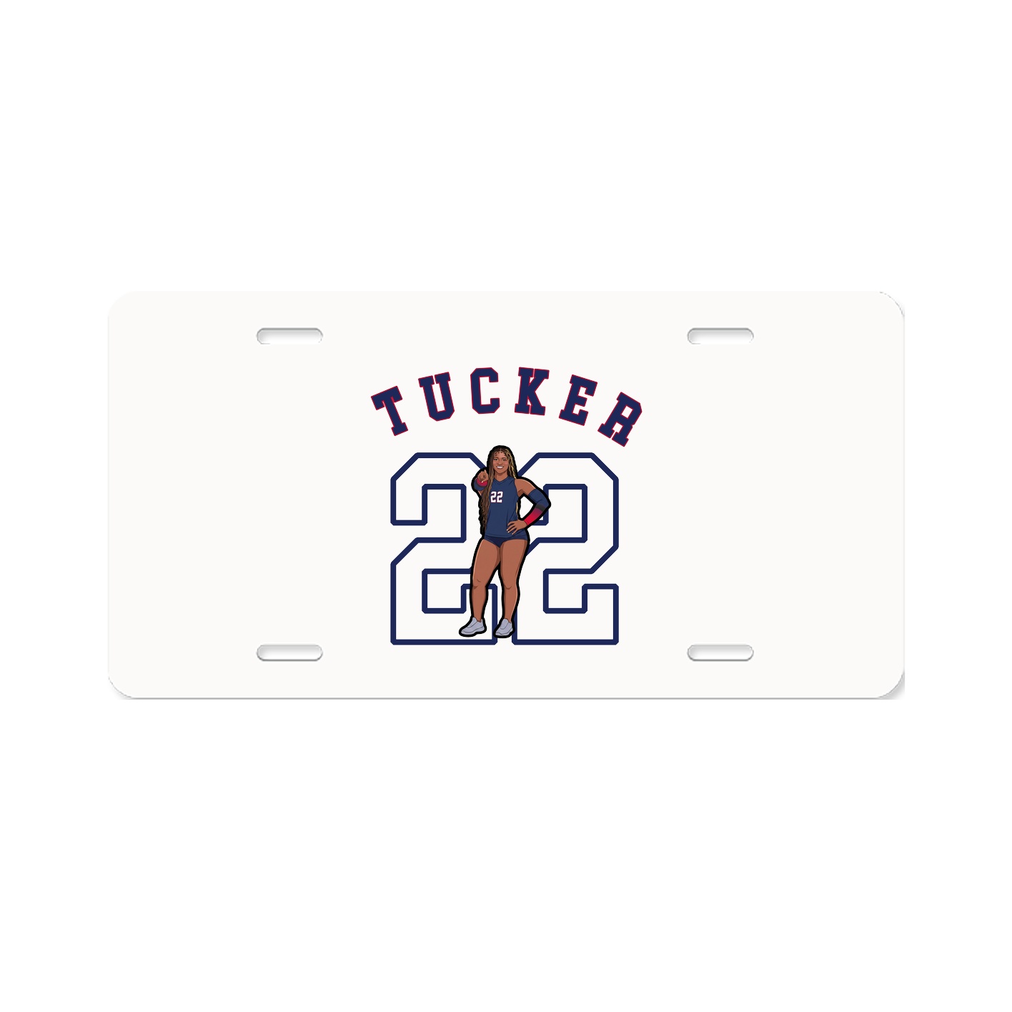 License Plate — Shirsey Arch in Classic