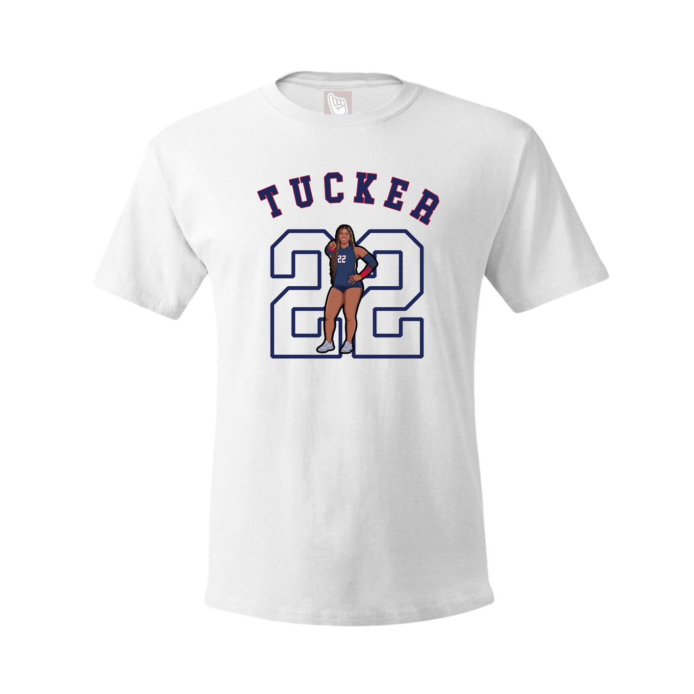 Tee — Shirsey Arch in White