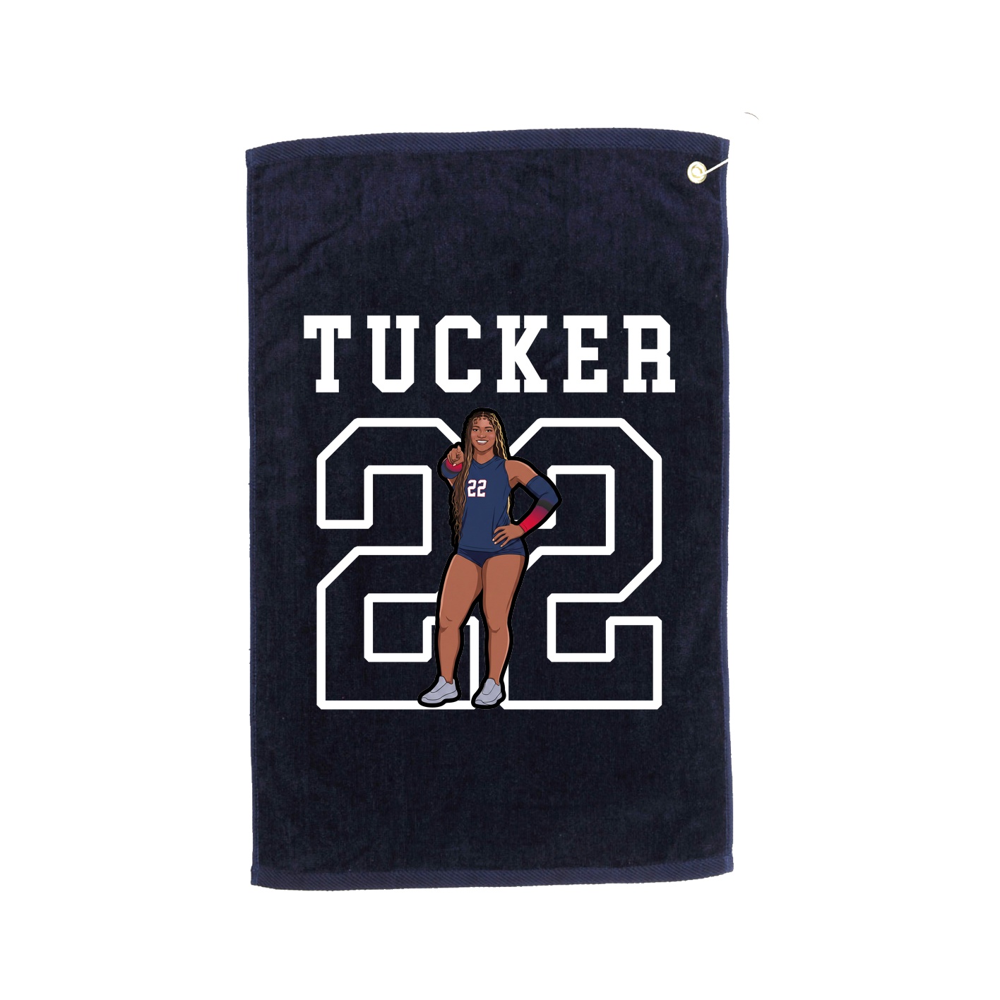 Golf Towel — Shirsey in Navy