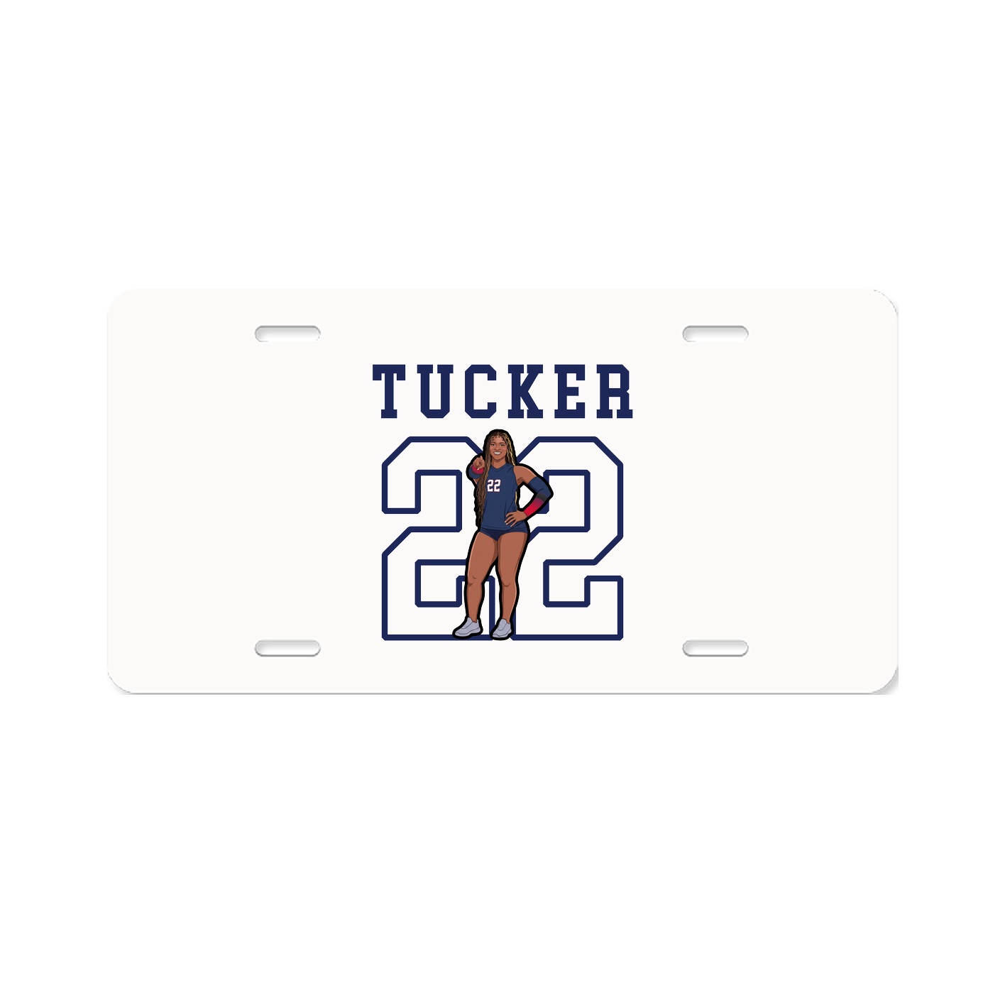License Plate — Shirsey in Classic