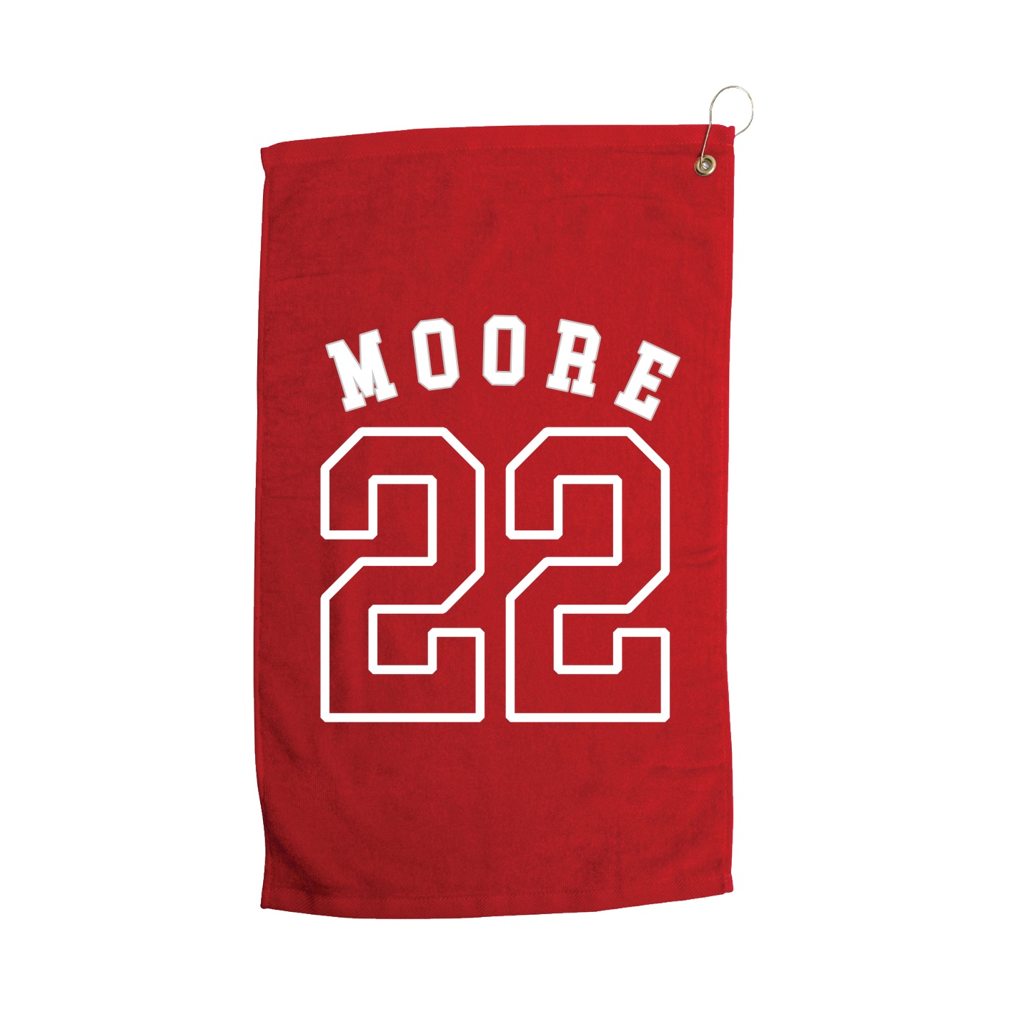 Golf Towel — Shirsey Arch in Red