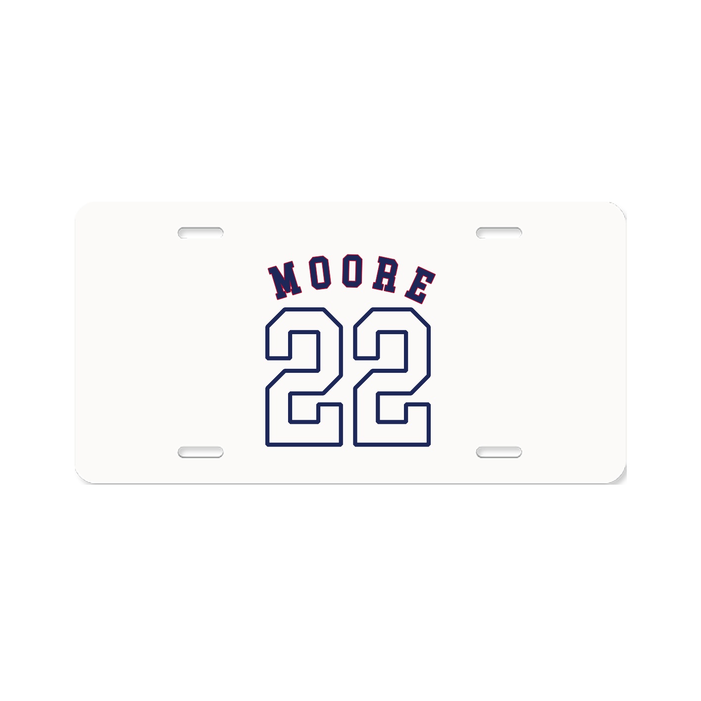 License Plate — Shirsey Arch in Classic