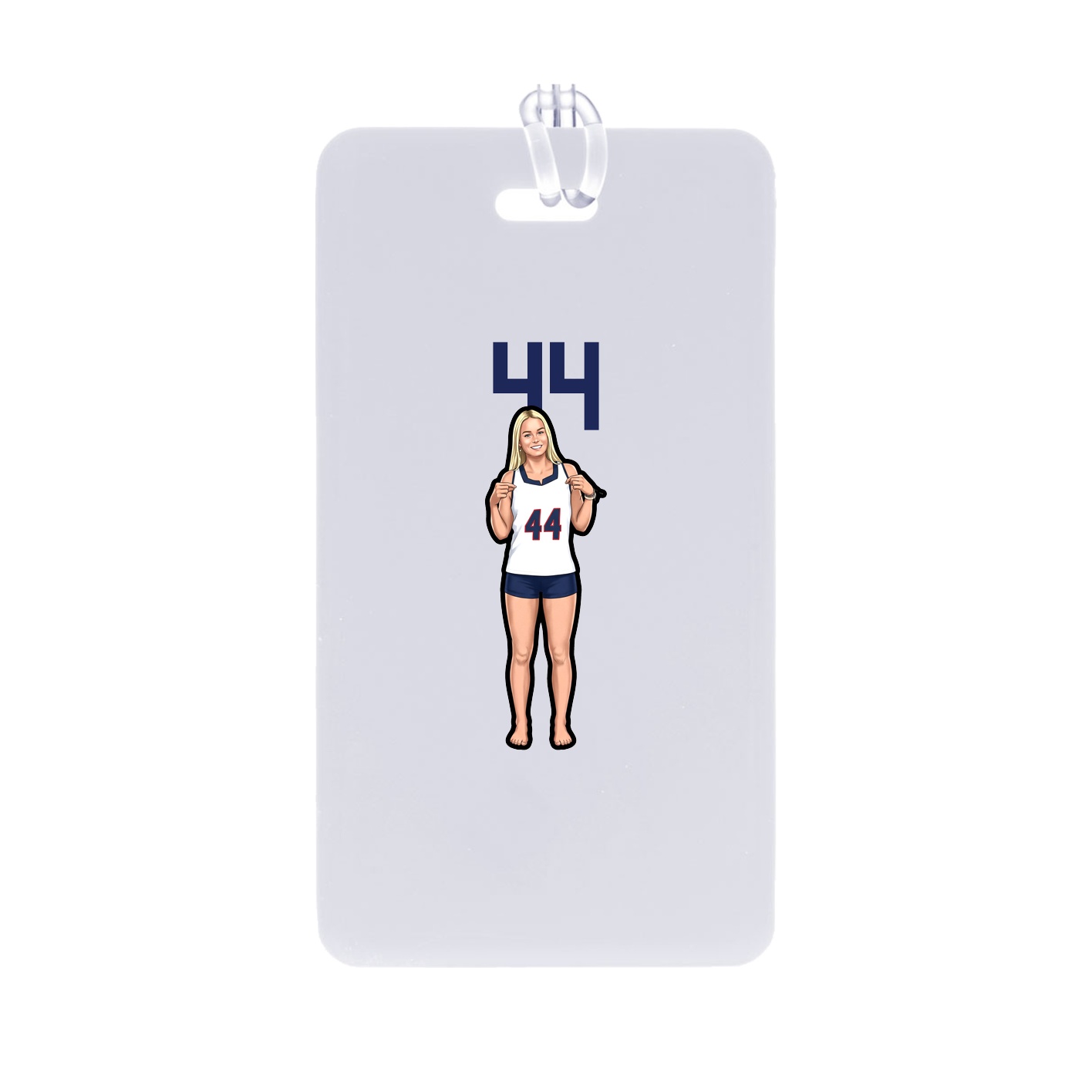 Bag Tag — Number Top in Classic