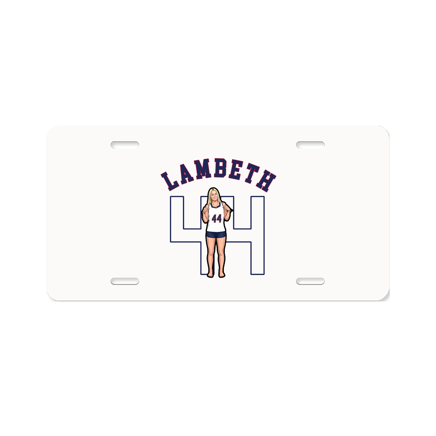 License Plate — Shirsey Arch in Classic