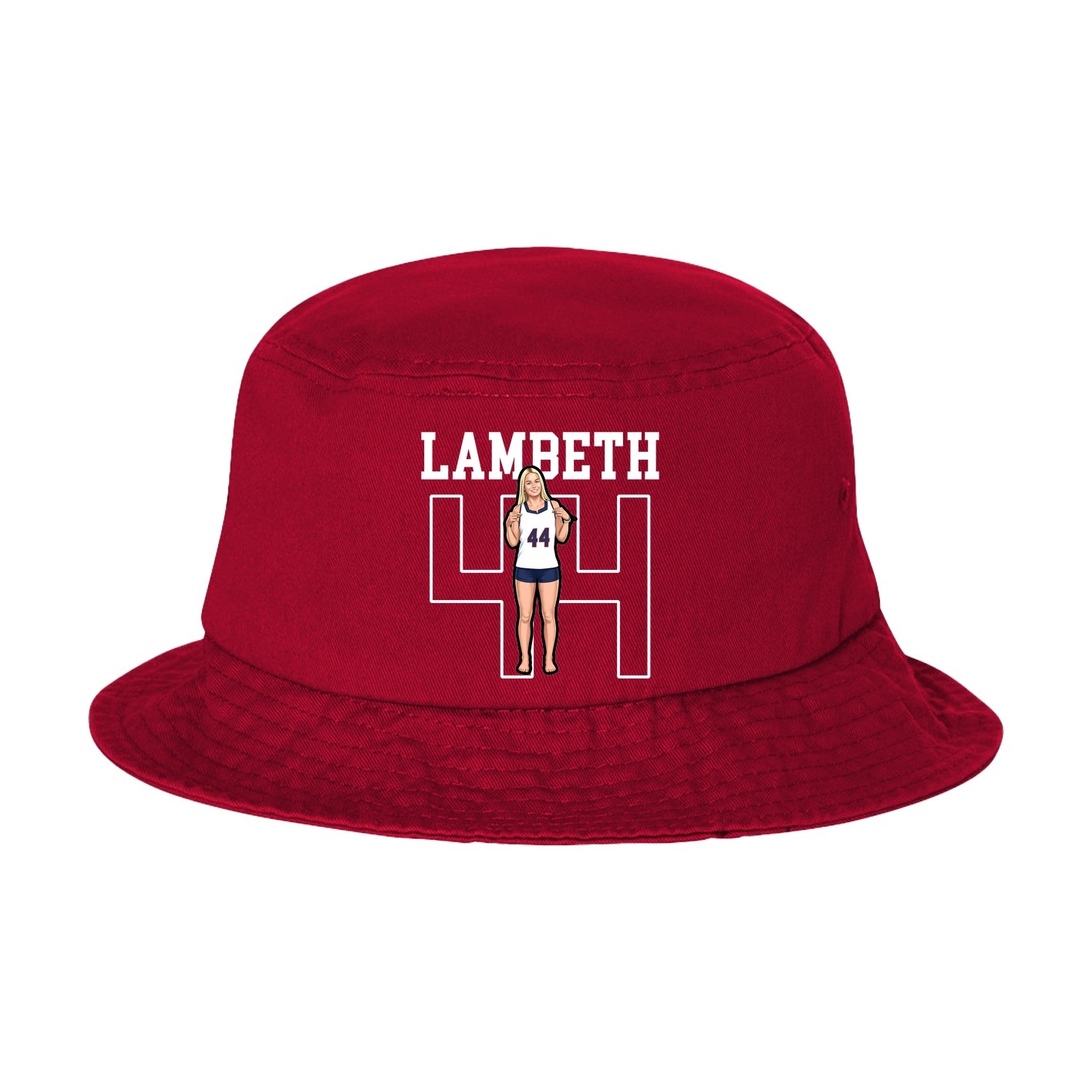 Bucket Cap — Shirsey in Red