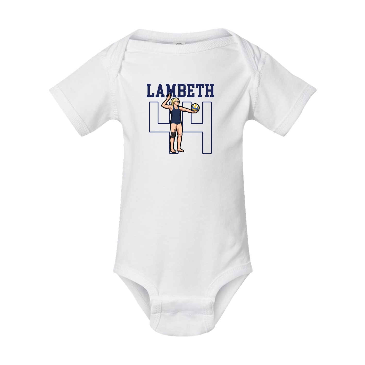Baby Onesie — Shirsey in White