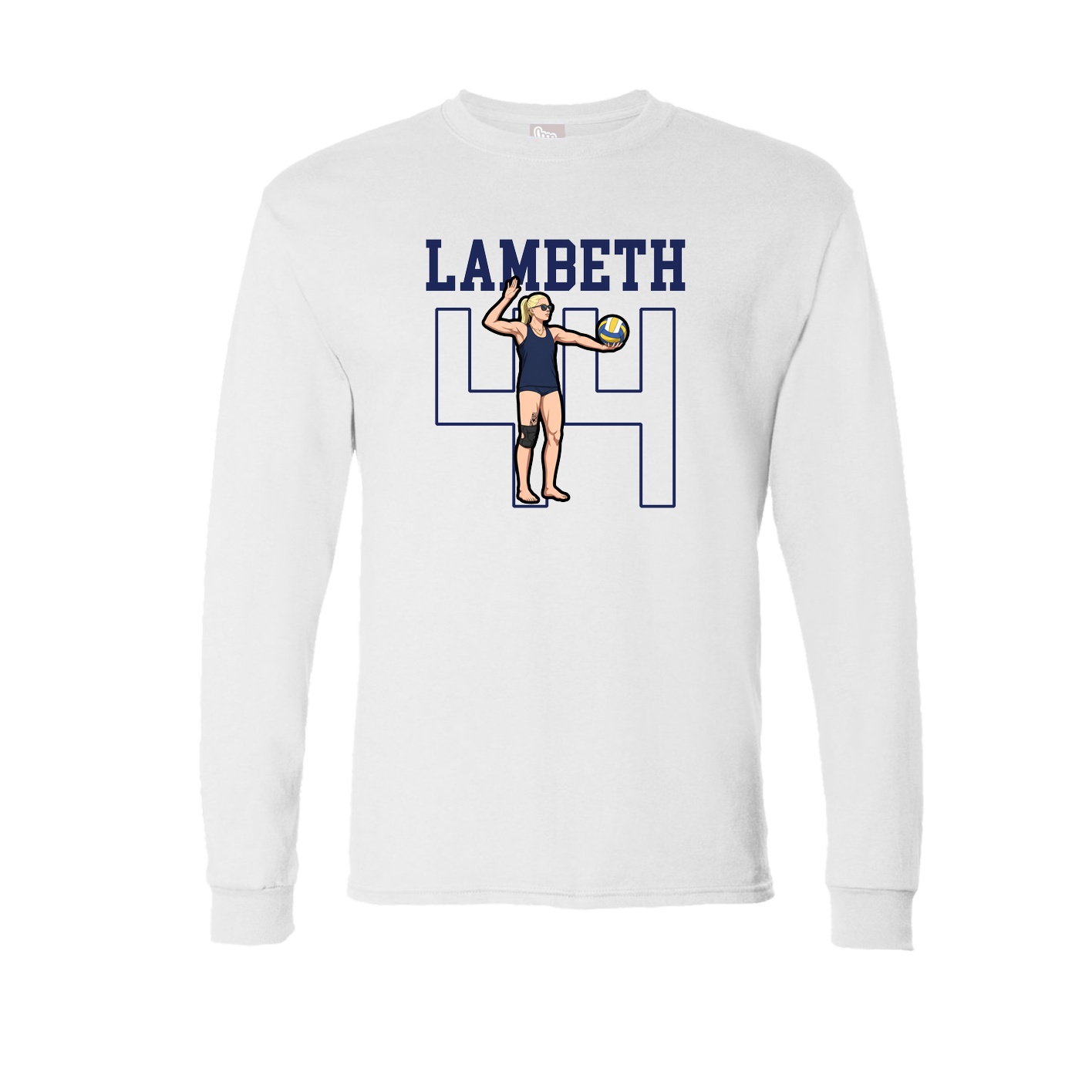 Long Sleeve Tee — Shirsey in White