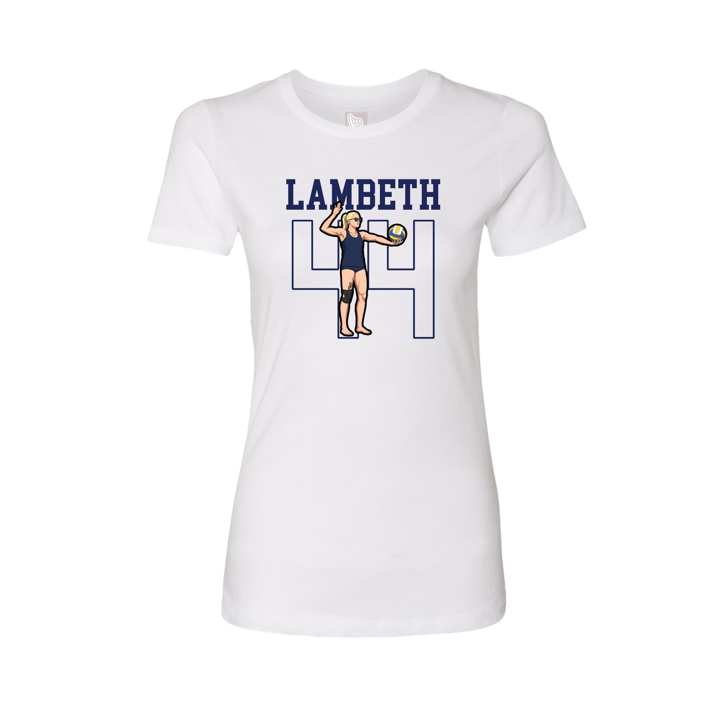 Fitted Women's Tee — Shirsey in White