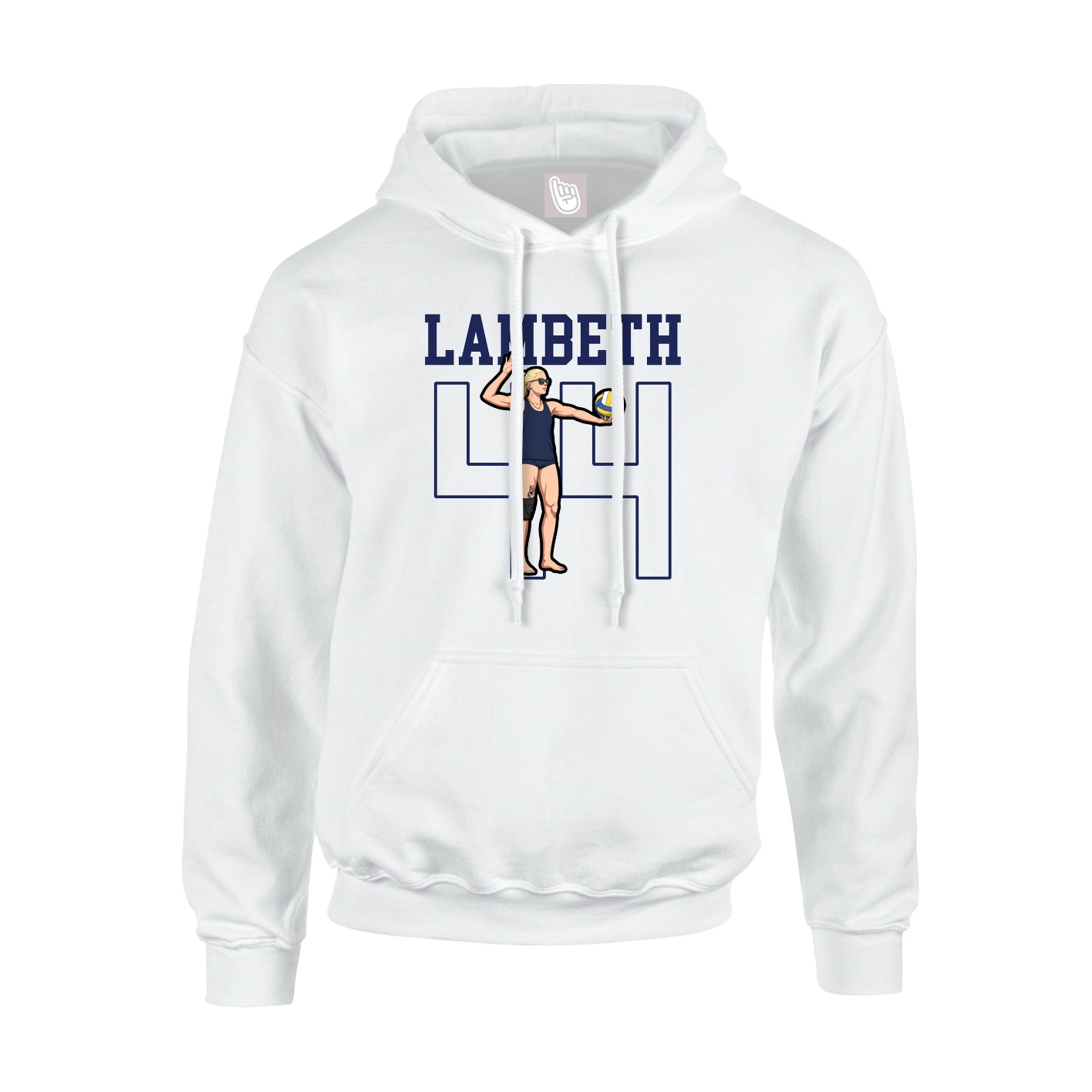 Youth Hoodie — Shirsey in White