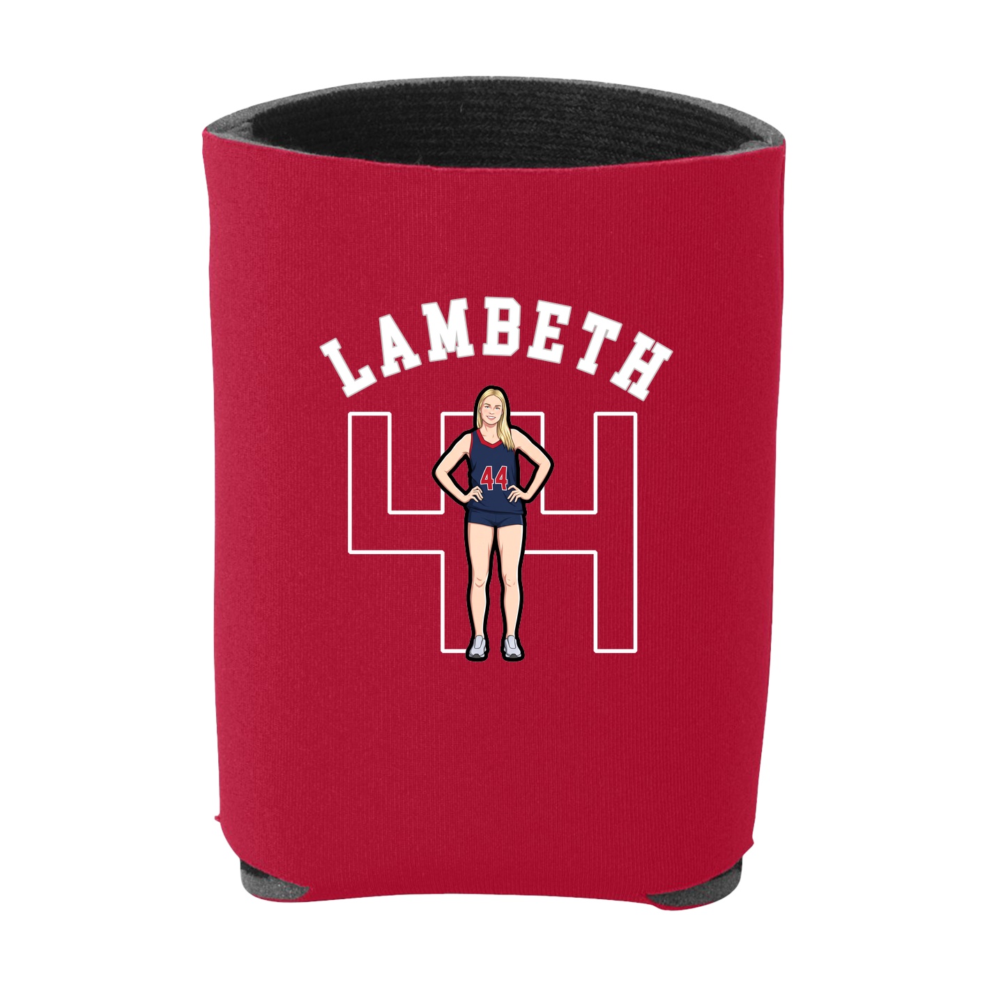 Can Holder — Shirsey Arch in Red