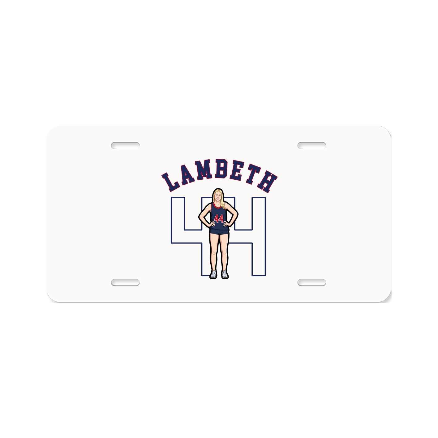 License Plate — Shirsey Arch in Classic