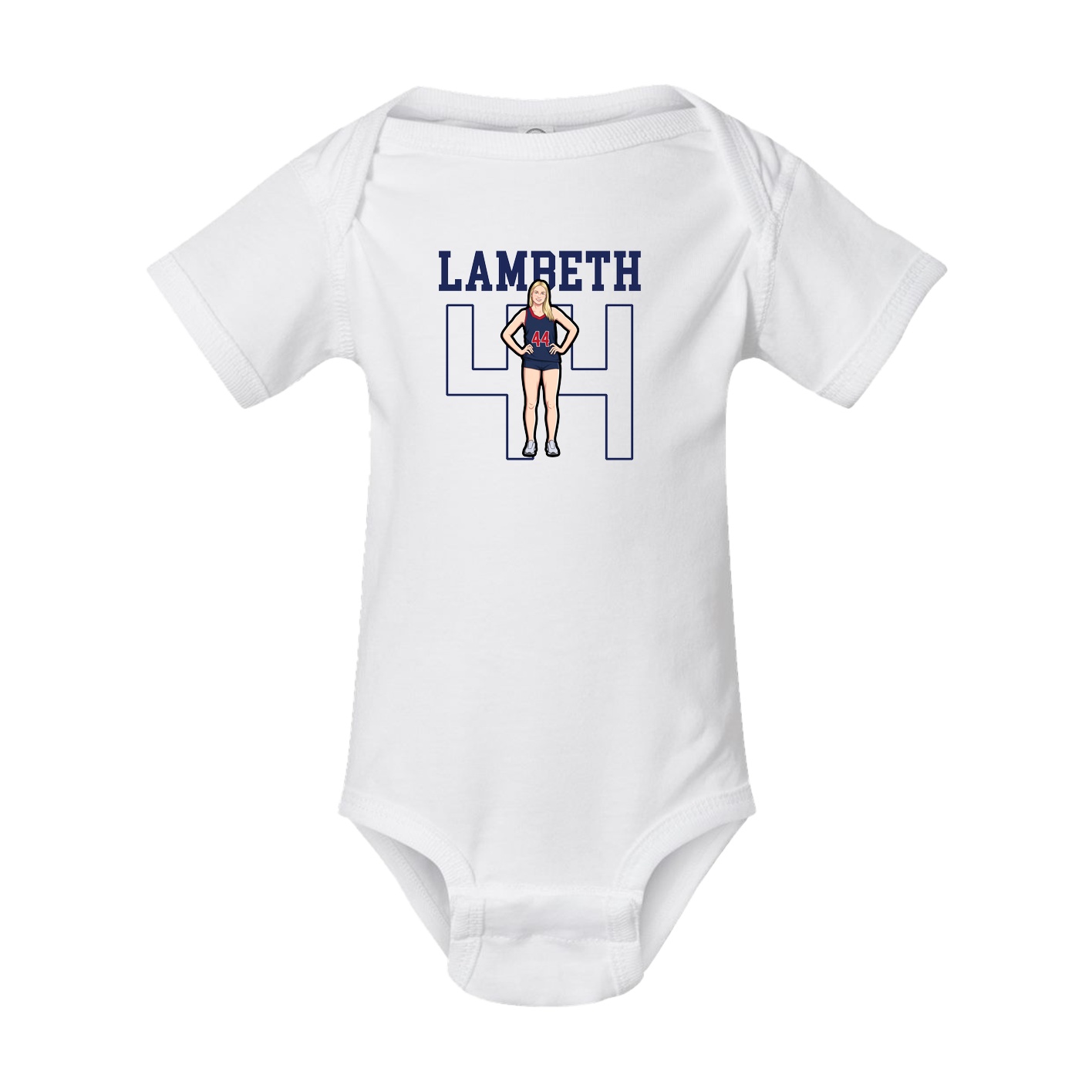 Baby Onesie — Shirsey in White